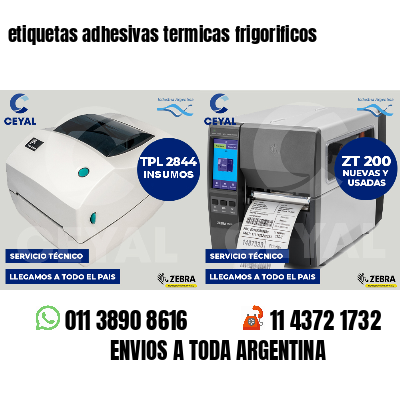 etiquetas adhesivas termicas frigorificos