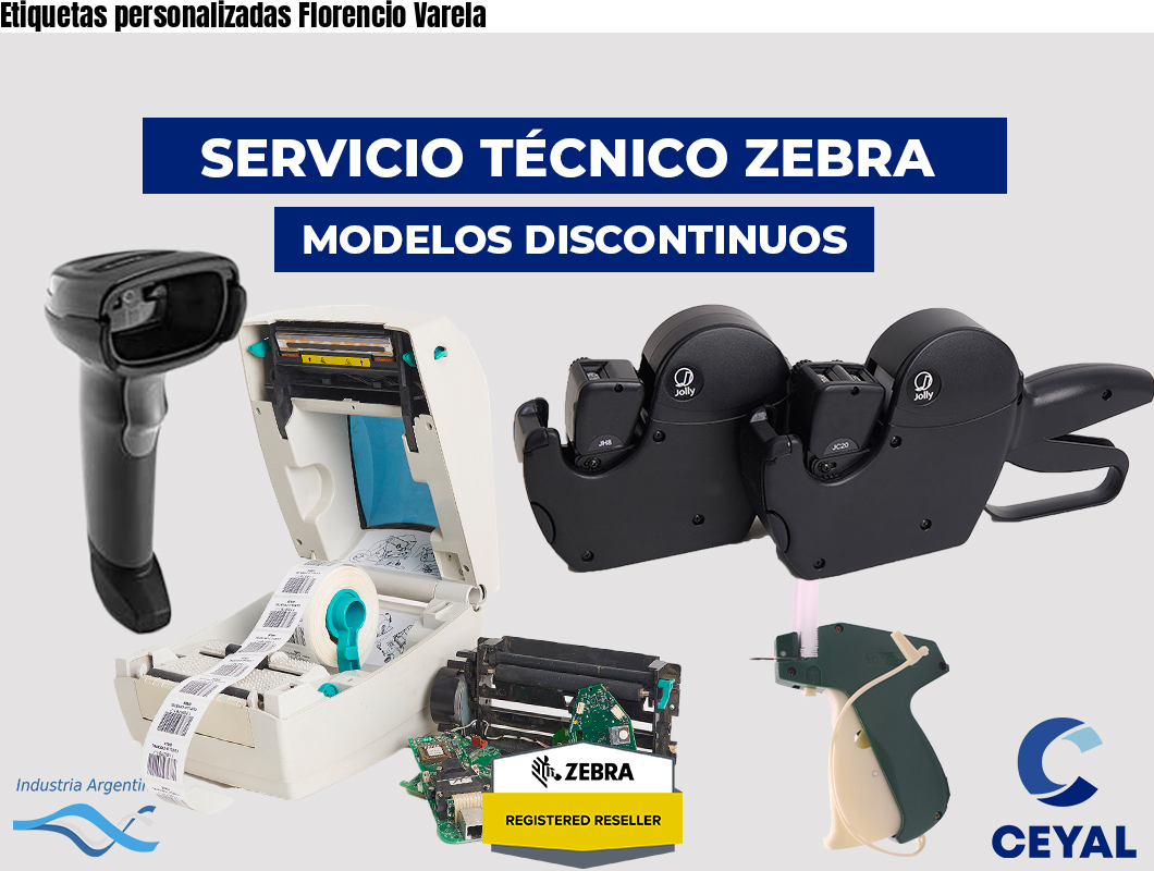 Etiquetas personalizadas Florencio Varela