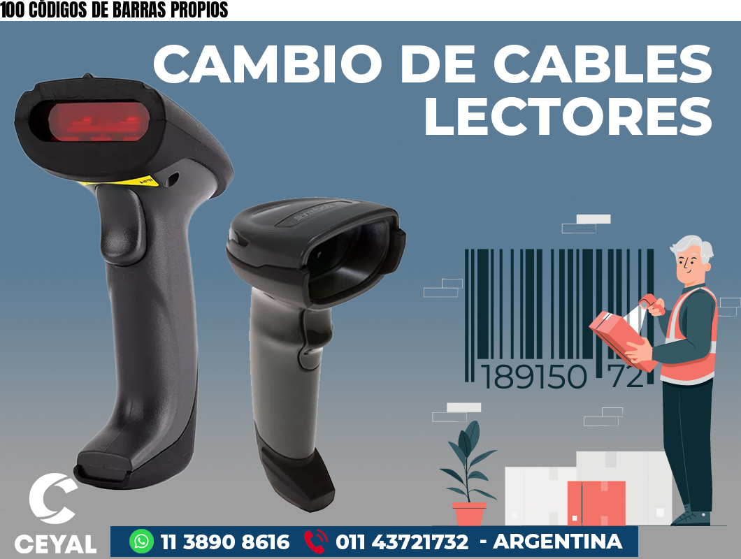 100 CÓDIGOS DE BARRAS PROPIOS