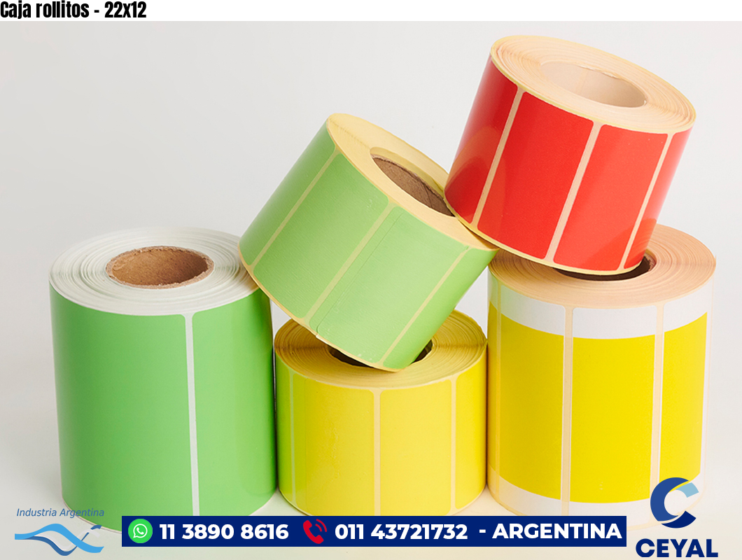 Caja rollitos - 22x12