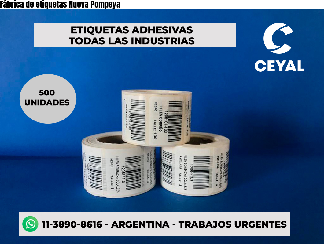 Fábrica de etiquetas Nueva Pompeya