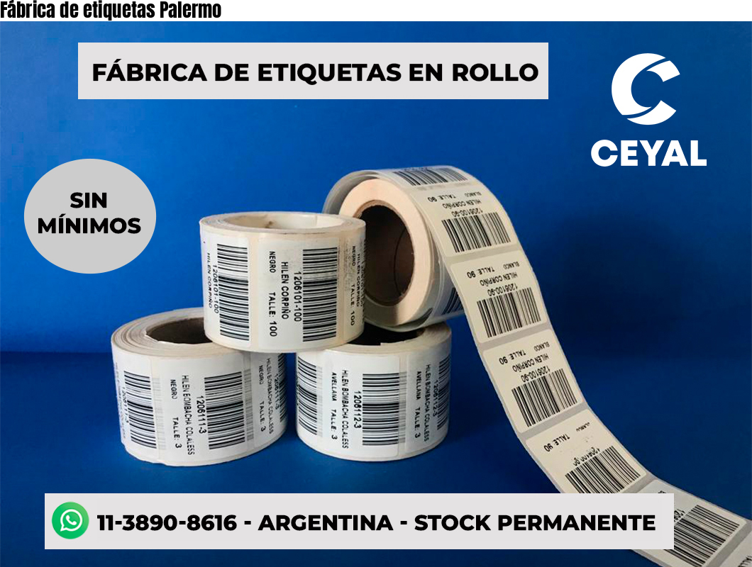 Fábrica de etiquetas Palermo