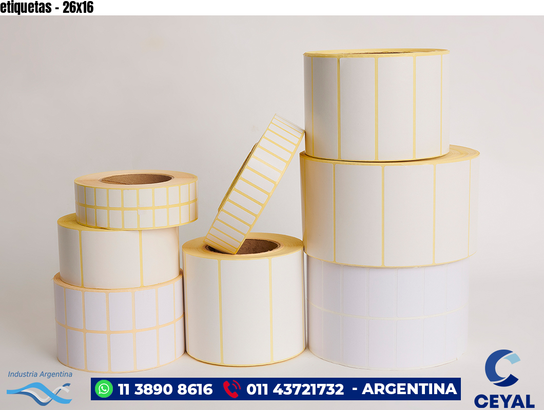 etiquetas - 26x16