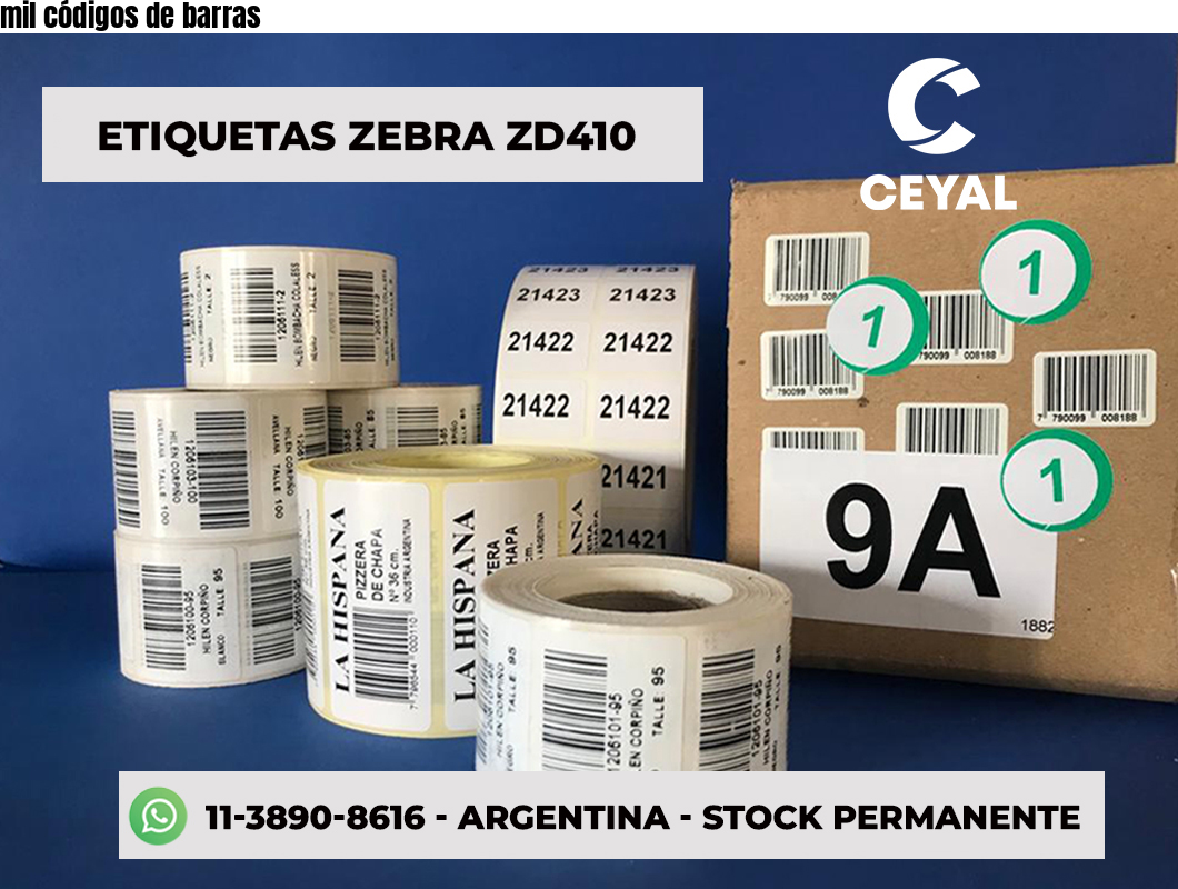mil códigos de barras