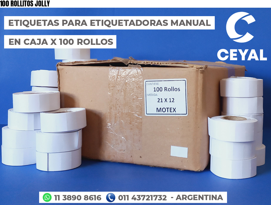100 ROLLITOS JOLLY