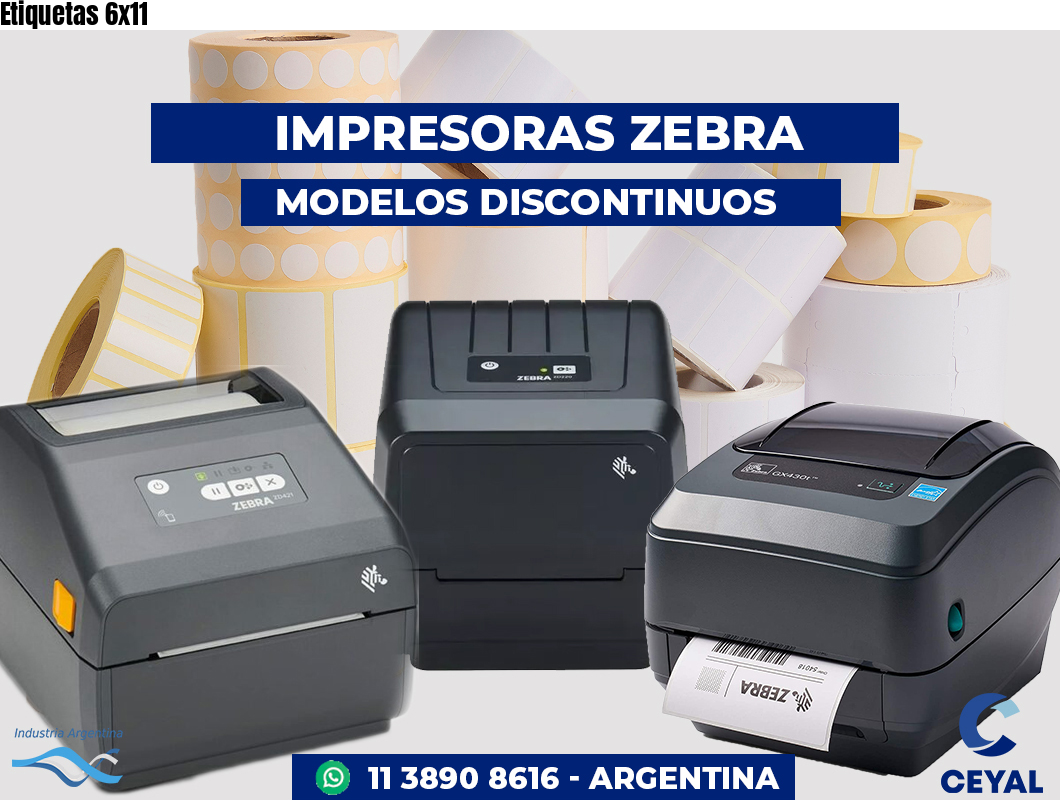 Etiquetas 6x11