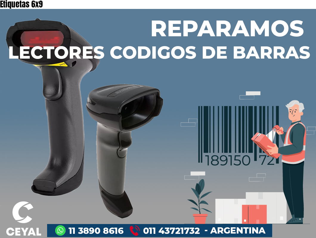 Etiquetas 6x9