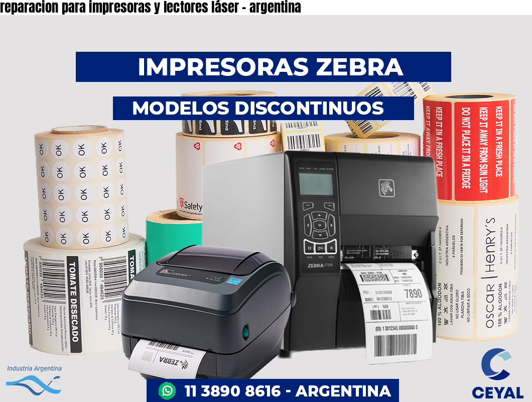 reparacion para impresoras y lectores láser - argentina