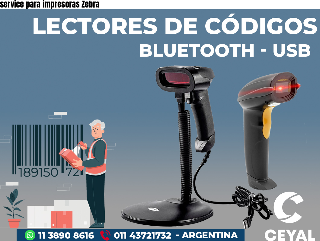 service para impresoras Zebra