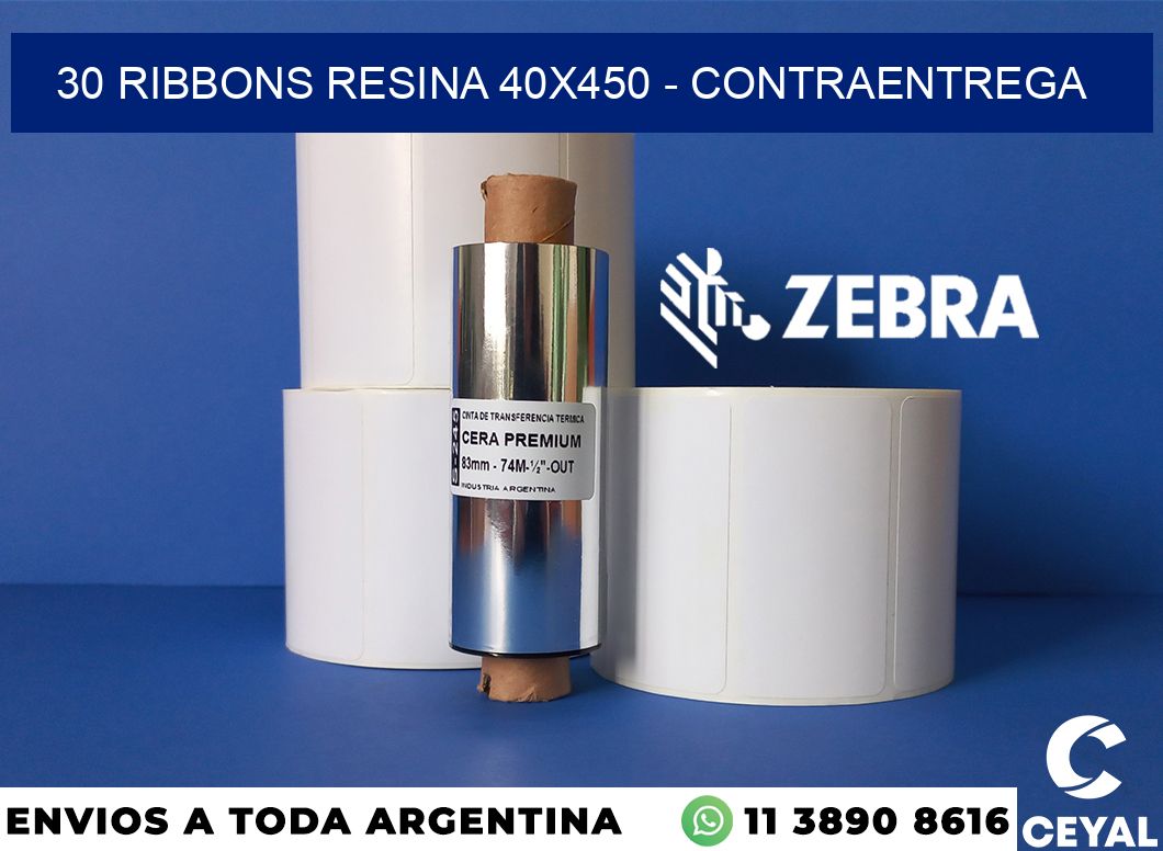 30 Ribbons resina 40x450 - contraentrega