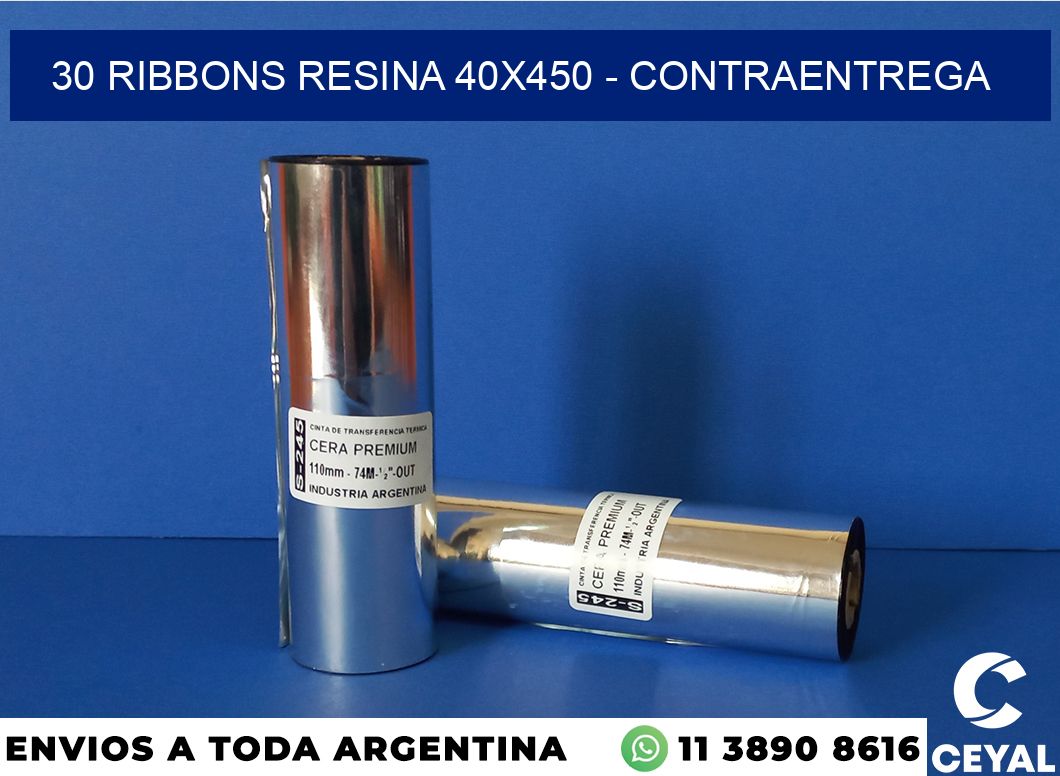 30 Ribbons resina 40x450 - contraentrega