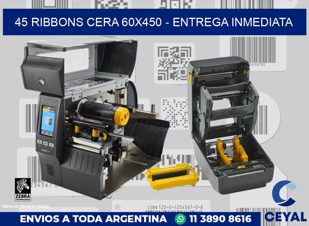 45 Ribbons cera 60x450 - Entrega inmediata