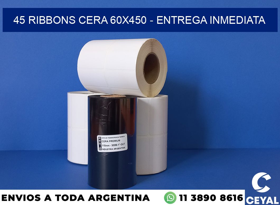 45 Ribbons cera 60x450 - Entrega inmediata