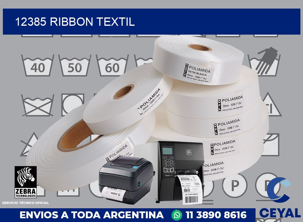 12385 ribbon textil