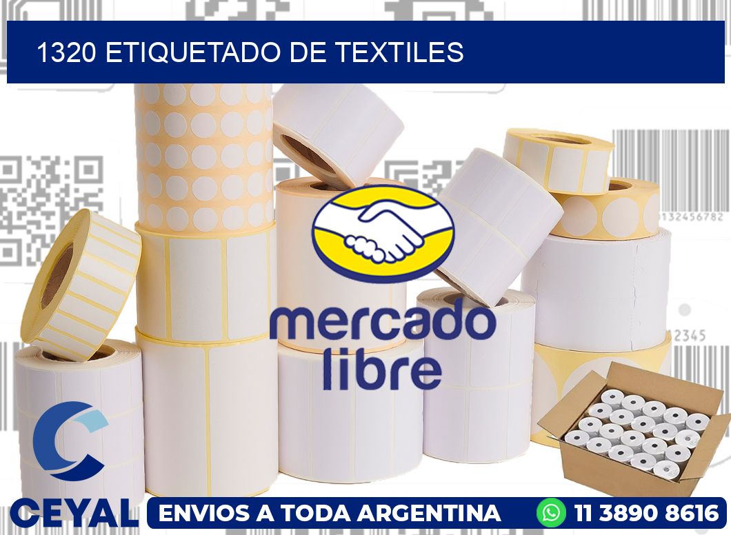 1320 Etiquetado de textiles