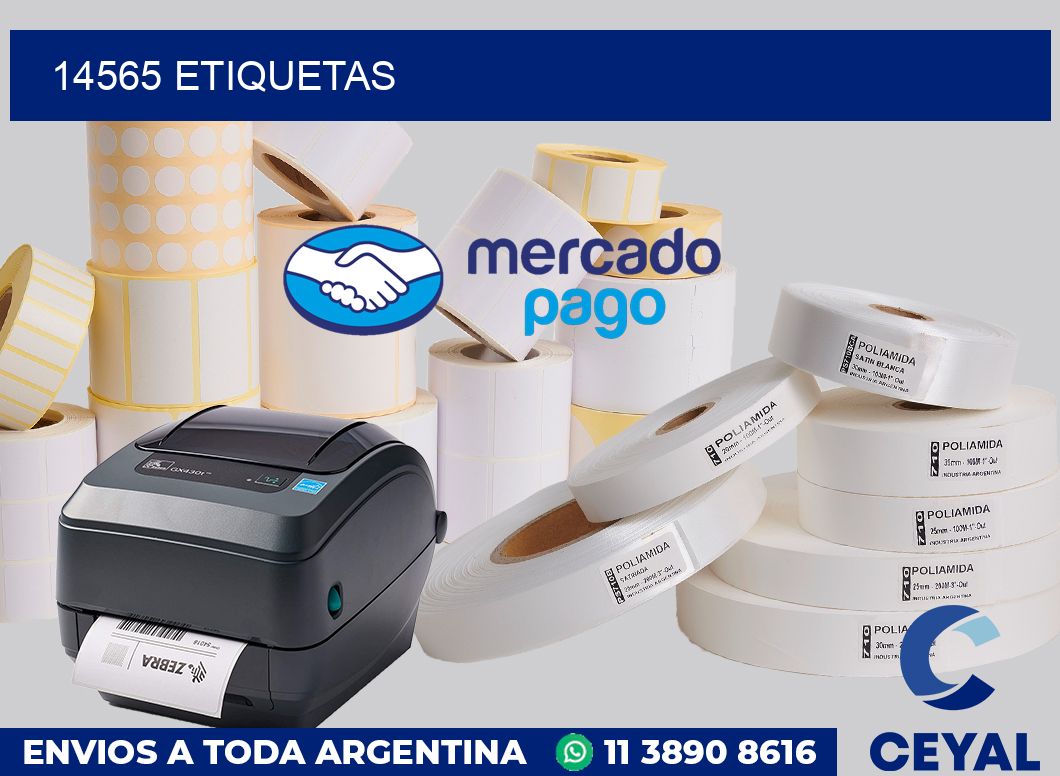 14565 etiquetas