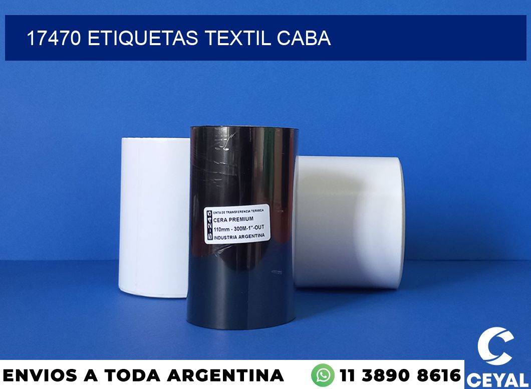 17470 etiquetas textil caba