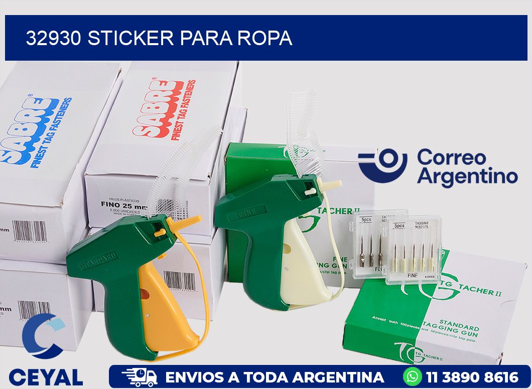 32930 Sticker para ropa
