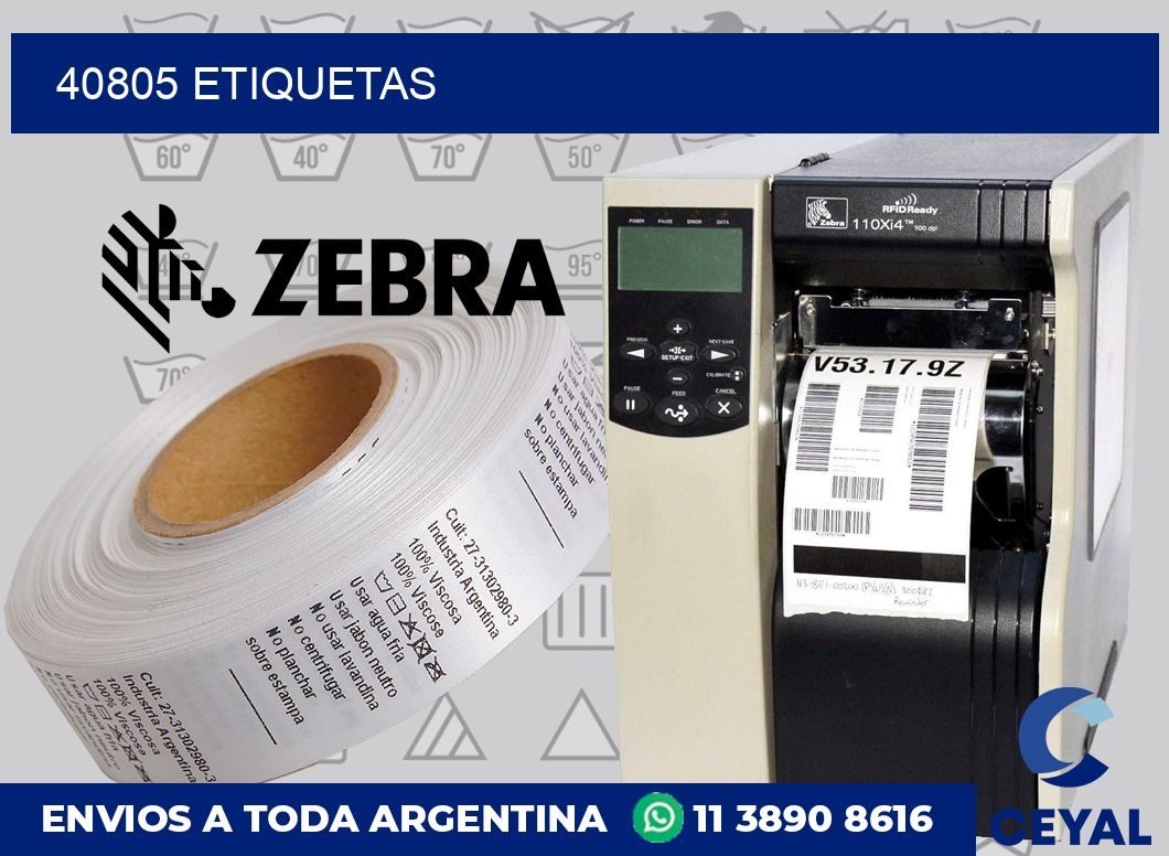 40805 etiquetas