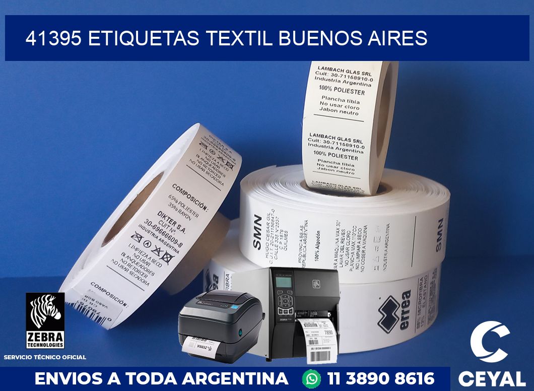 41395 etiquetas textil buenos aires