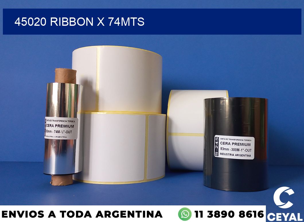 45020 ribbon x 74mts