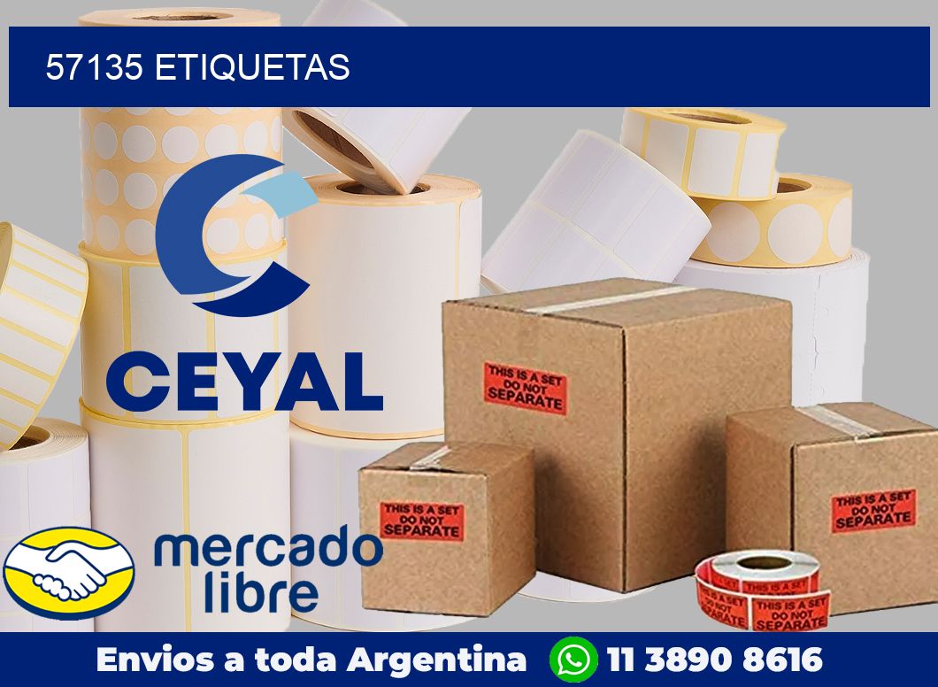 57135 etiquetas
