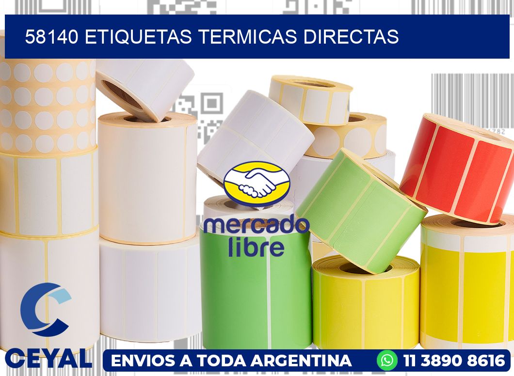 58140 Etiquetas termicas directas