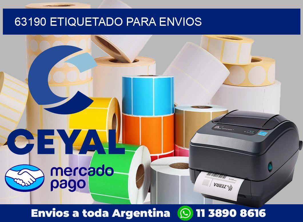 63190 Etiquetado para envios