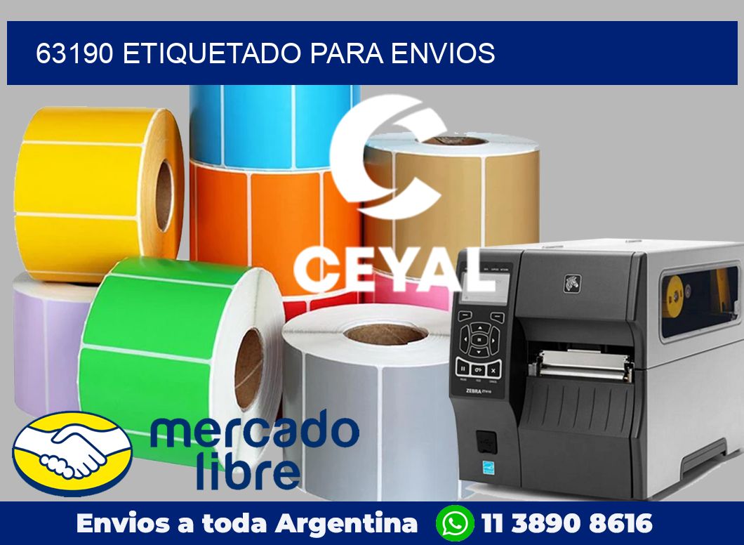 63190 Etiquetado para envios