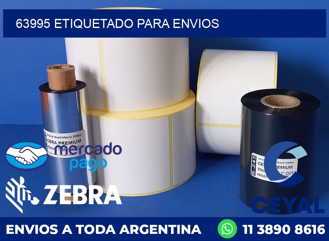 63995 etiquetado para envios