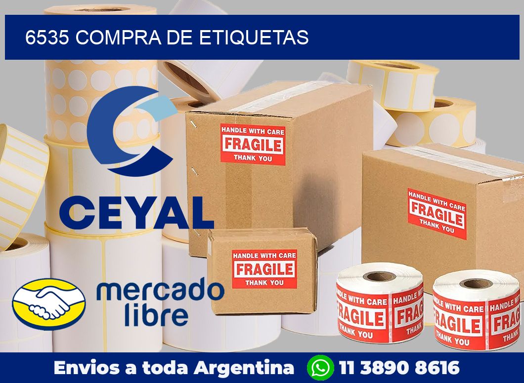 6535 compra de etiquetas
