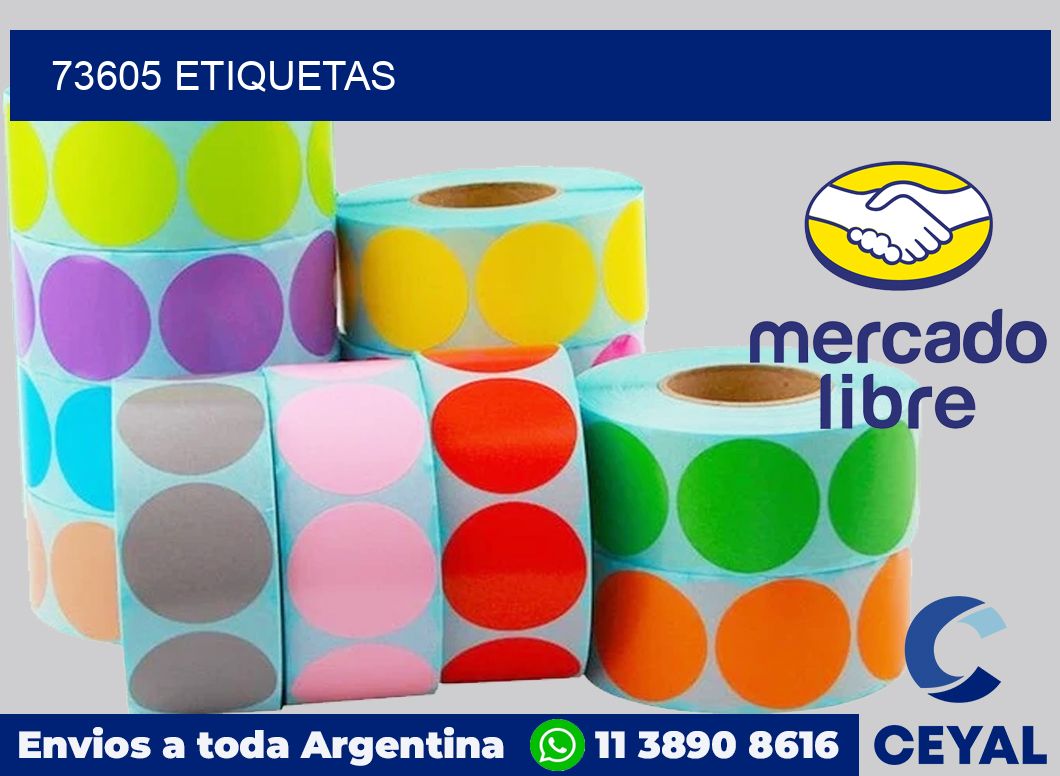 73605 etiquetas