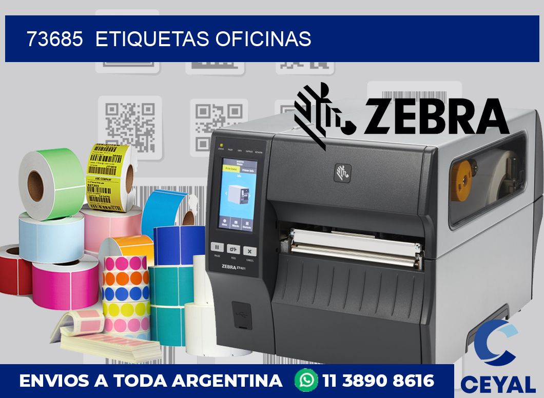 73685  Etiquetas oficinas