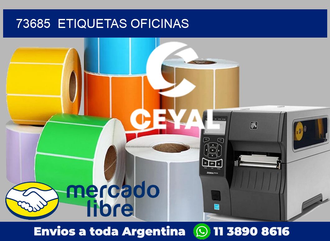 73685  Etiquetas oficinas