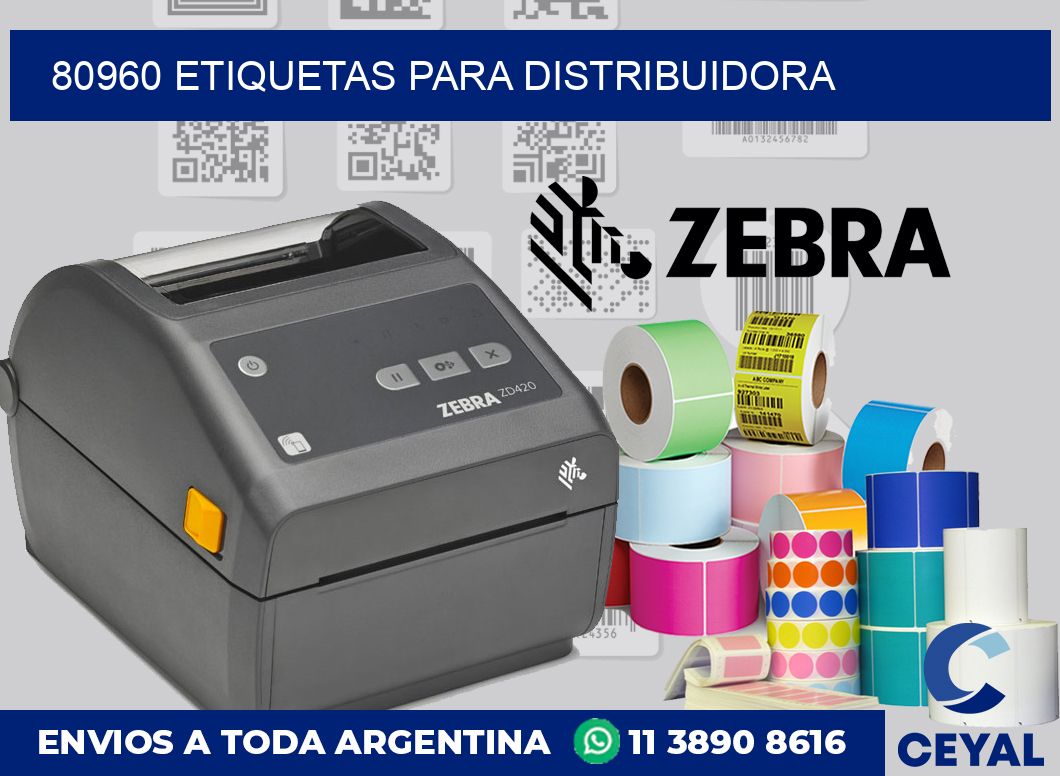 80960 etiquetas para distribuidora