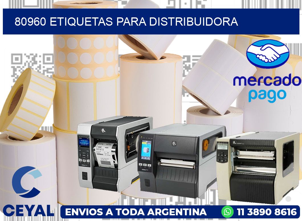 80960 etiquetas para distribuidora