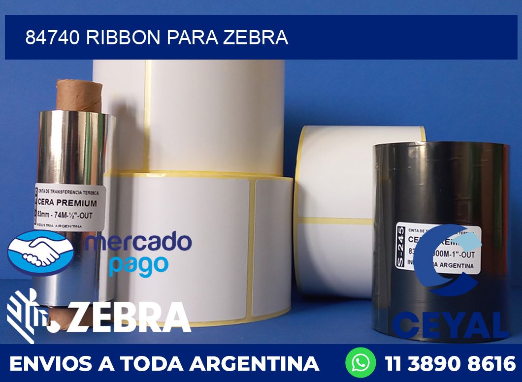 84740 ribbon para zebra