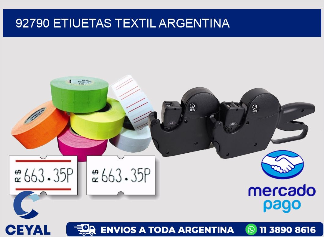 92790 etiuetas textil argentina