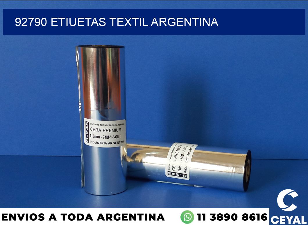 92790 etiuetas textil argentina