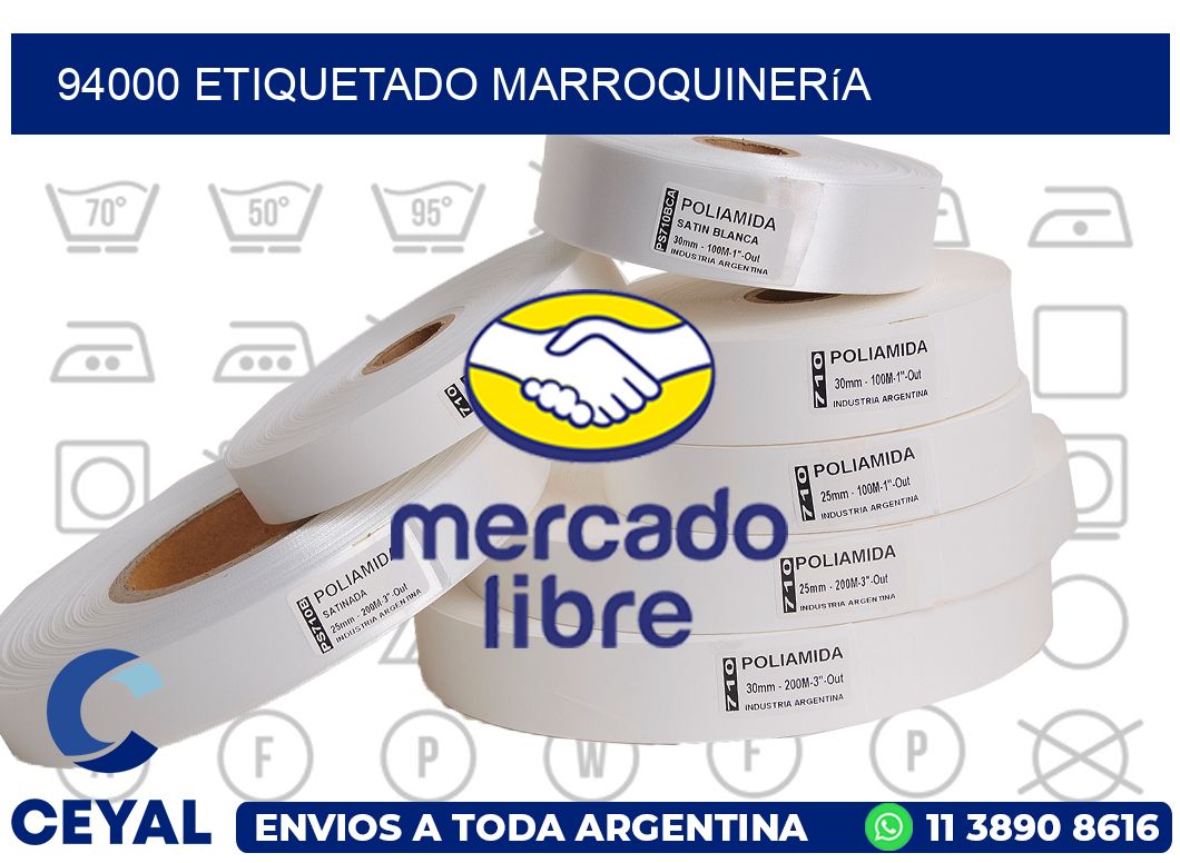 94000 Etiquetado marroquinería