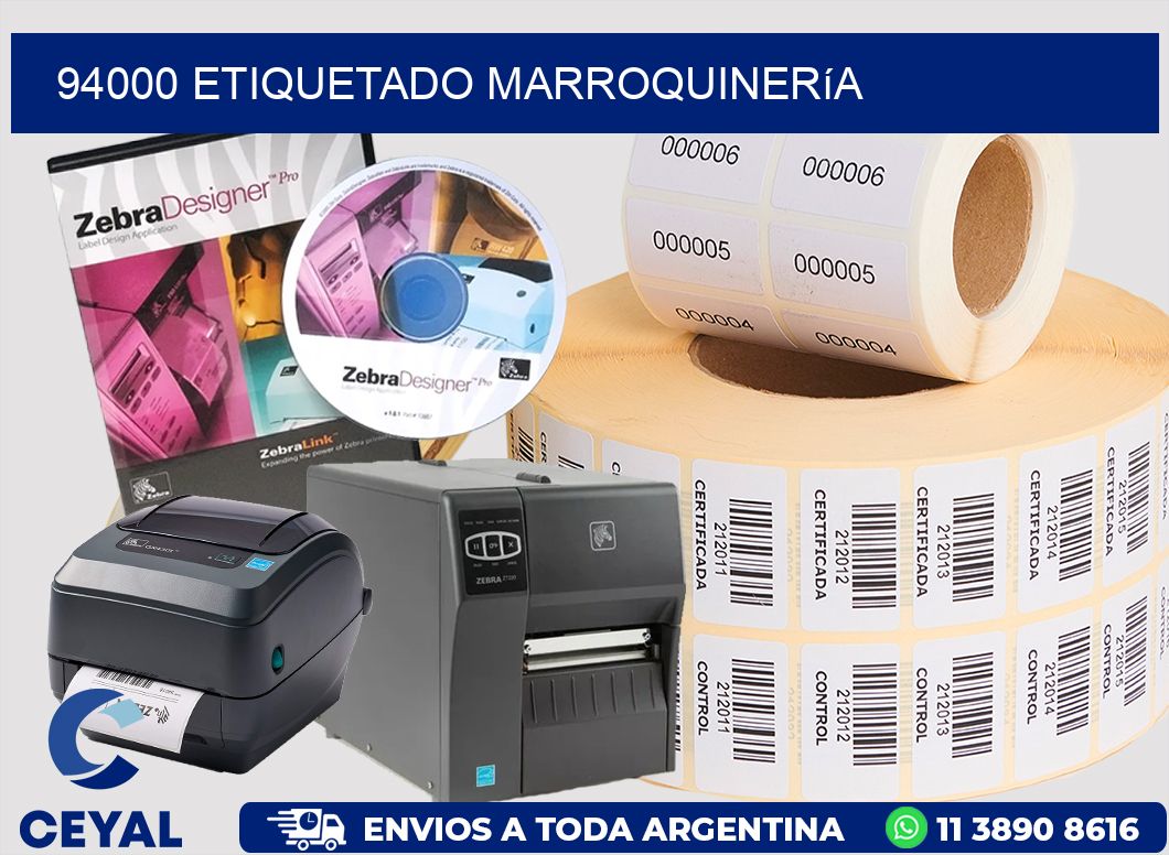 94000 Etiquetado marroquinería