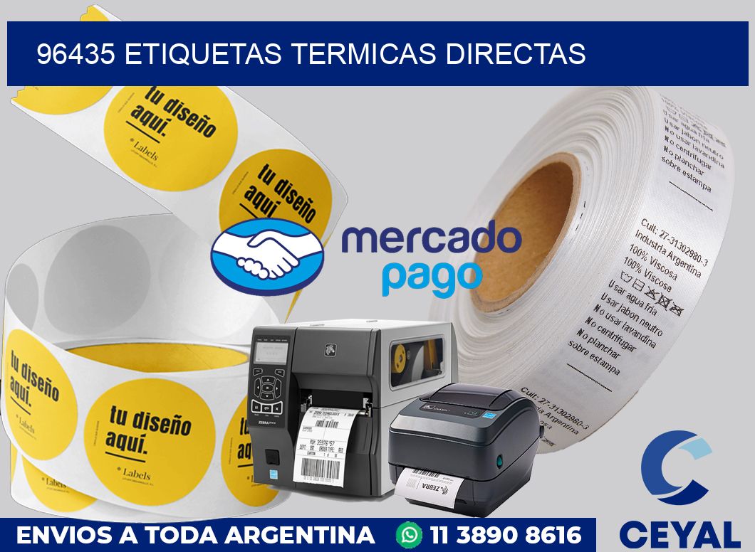 96435 Etiquetas termicas directas