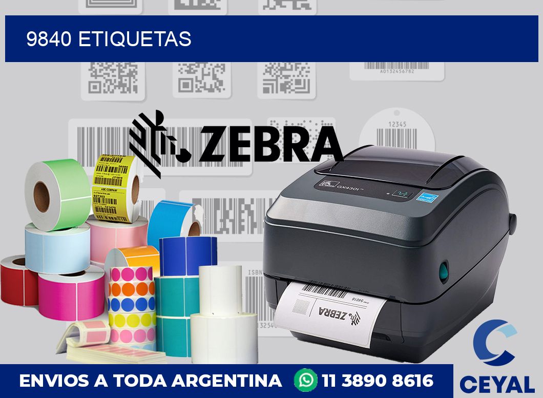 9840 etiquetas