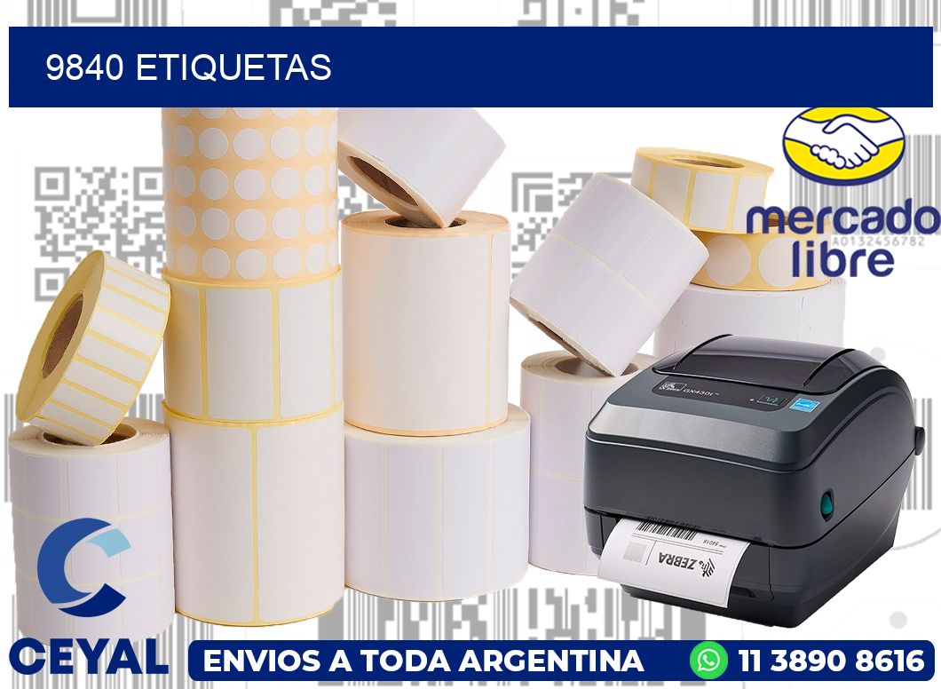 9840 etiquetas