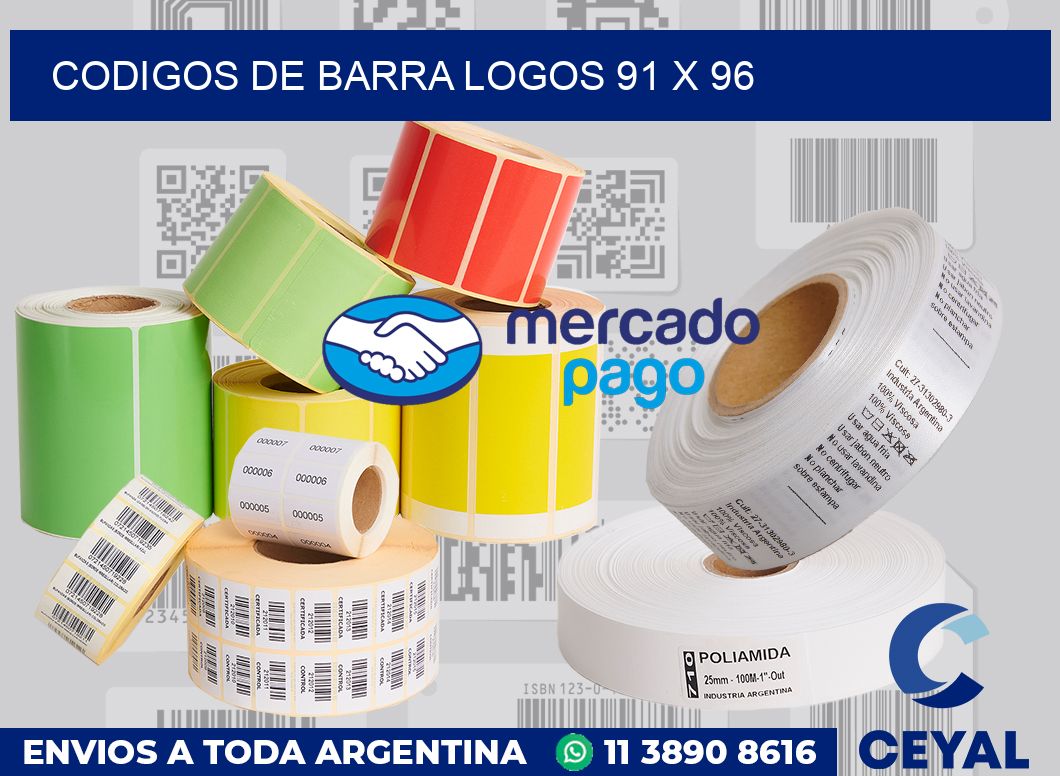 Codigos de barra logos 91 x 96