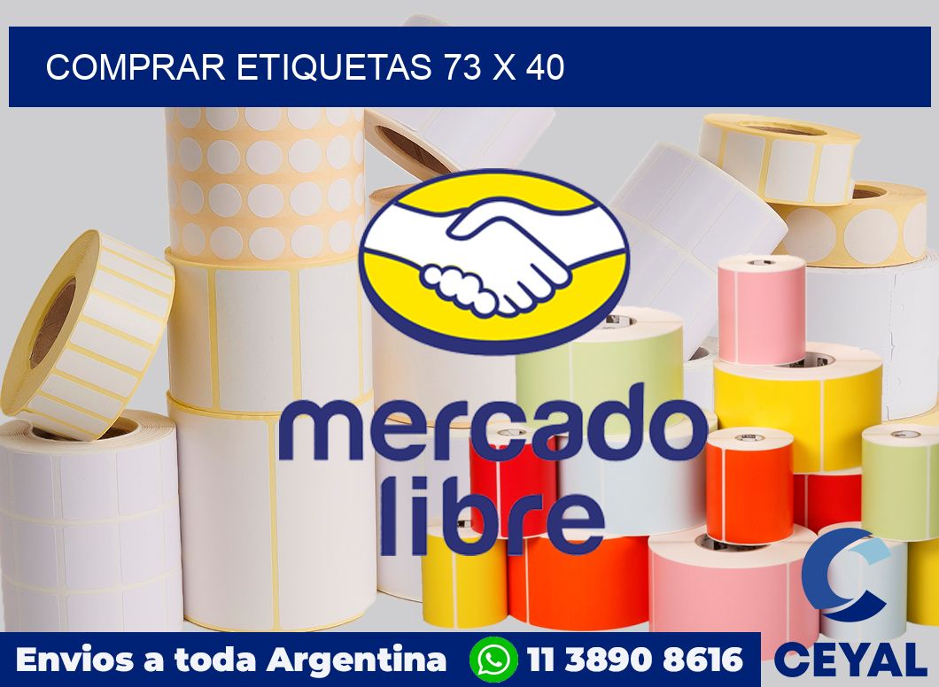 Comprar etiquetas 73 x 40