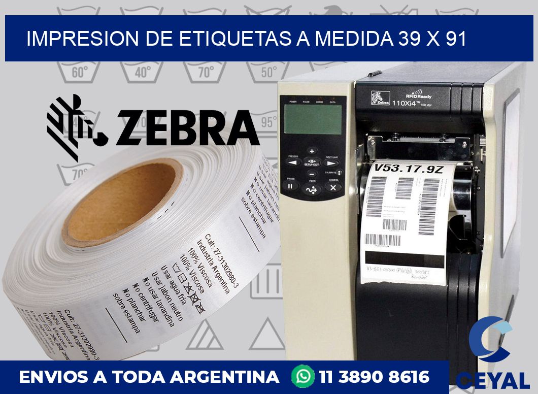 Impresion de etiquetas a medida 39 x 91