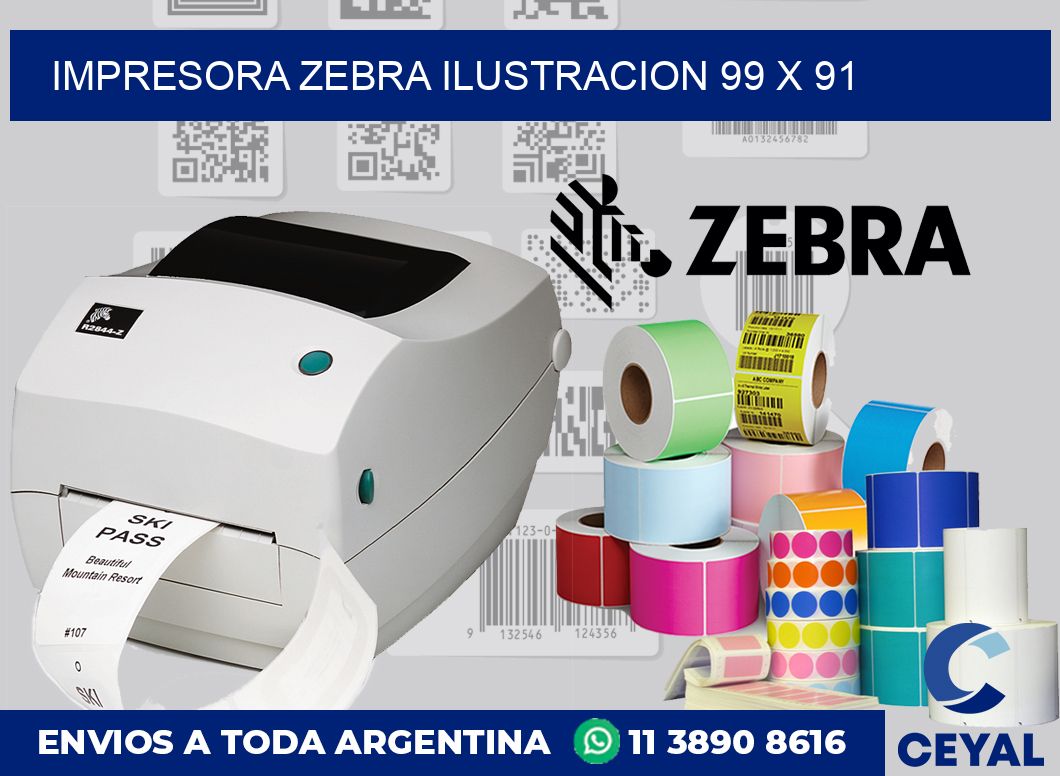 Impresora Zebra ilustracion 99 x 91