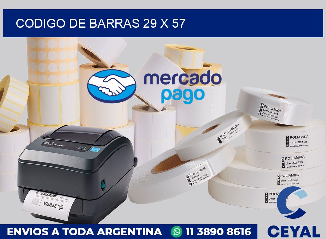 codigo de barras 29 x 57