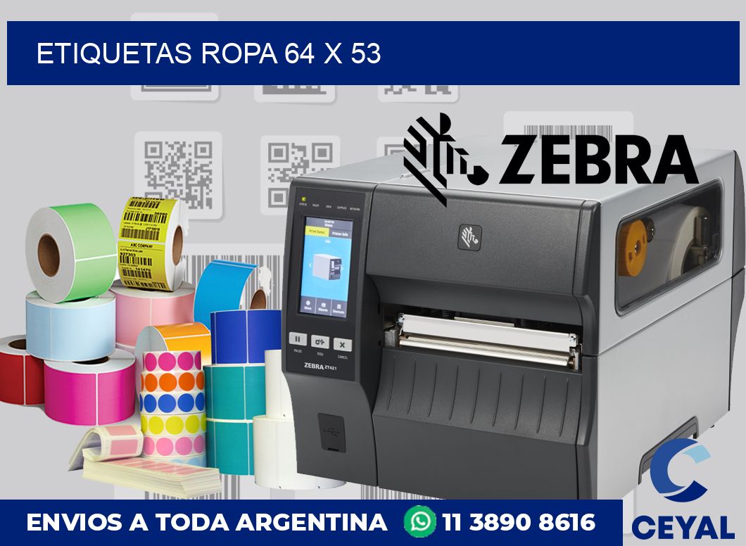 etiquetas ropa 64 x 53